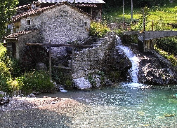 Mulino di Campone Torrente Chiarz